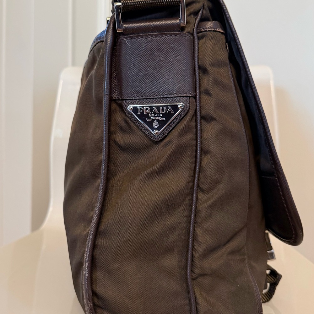 PRADA Tessuto Nylon Messenger Bag - Double Buckle - Picture 5 of 14